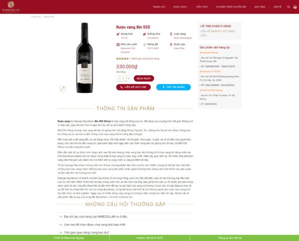 Theme wordpress shop rượu 02 - Ảnh 2