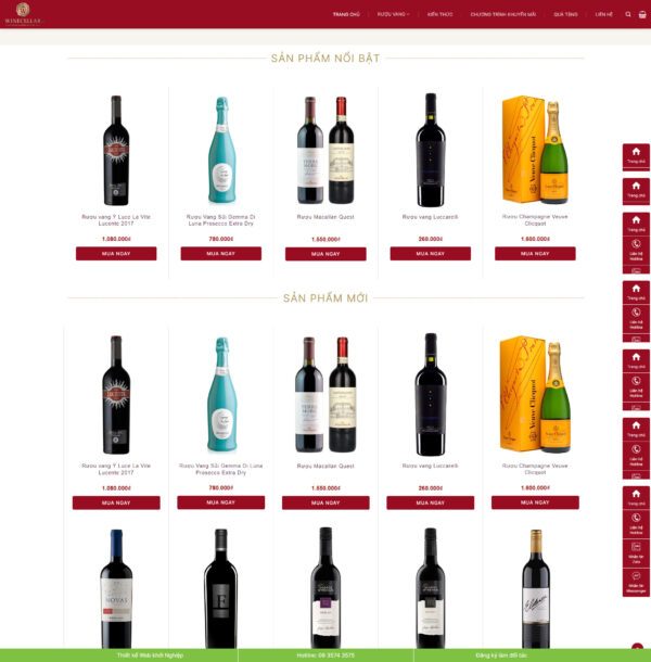 Theme wordpress shop rượu 02 - Ảnh 3